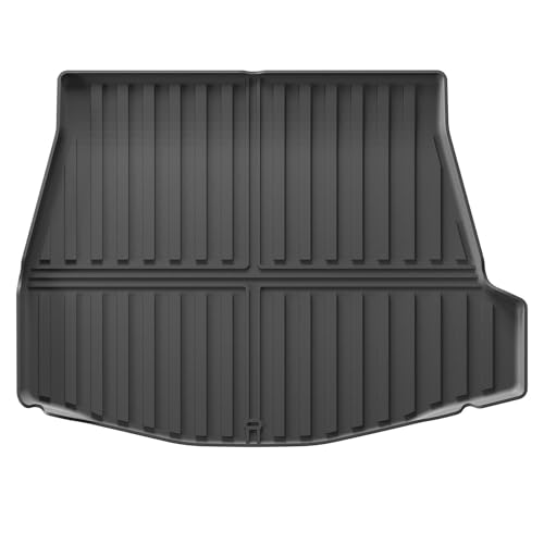 Tapis auto 3D TPE noir pour coffre de Toyota BZ4X 2023-2025