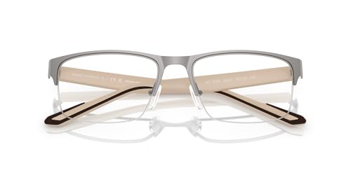 Image of Armani Exchange mens Ax1068 Rectangular Prescription Eyewear Frames