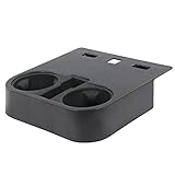 G-PLUS Center Cup Holder Under Front Seat Bottom Compatible with Ford F150 2015 2016 2017 2018 2019 2020 2021 2022 /Fit 2017-2022 Ford F250 F350 F450 F550 HC3C 1A096-MB