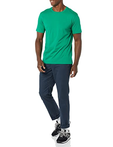 Image of Amazon Essentials Men's Slim-Fit Crewneck Short Sleeve Cotton T-Shirts