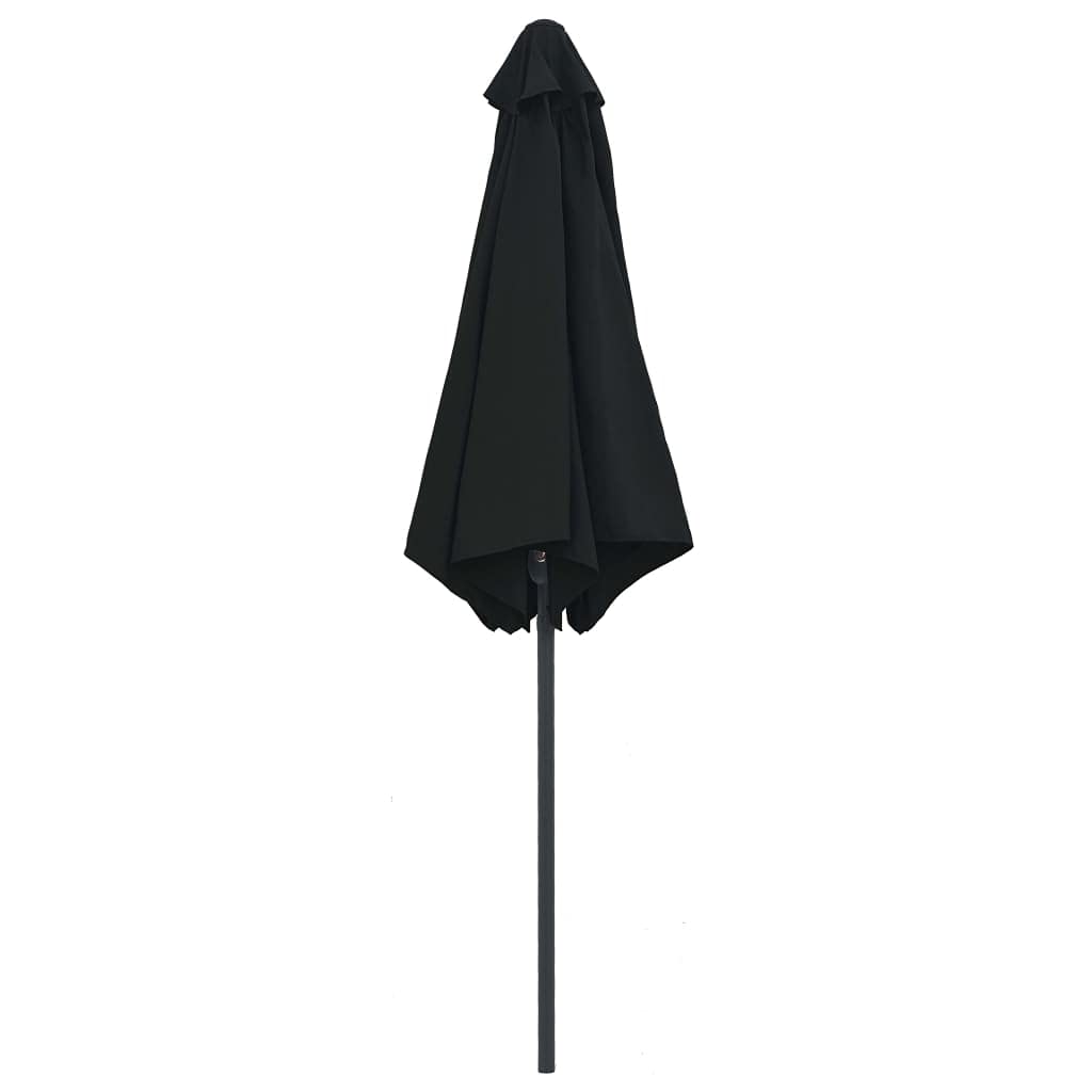 Parasol ogrodowy dla roślin, parasol ogrodowy z aluminiowym masztem, 270 x 246 cm, zielony