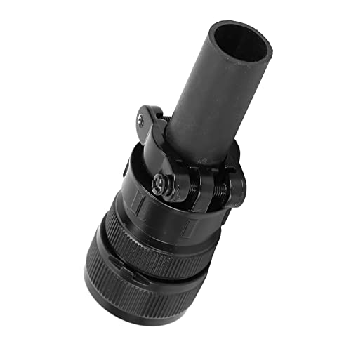 Plugue macho de 14 pinos, aço inoxidável preto, conector de plugue macho de 14 pinos, acessórios de