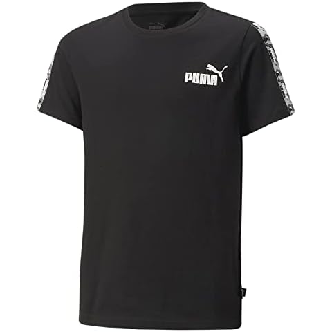 Camiseta de Camuflaje PUMA ESS Tape B Unisex Adulto Negro Cover