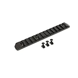 CNC M-LOK レール 13スロット BK(ブラックアルマイト)