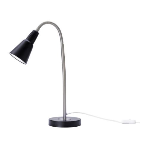 Ikea Kvart lampe de travail noir lot de 2 pour lire au salon ou au chevet