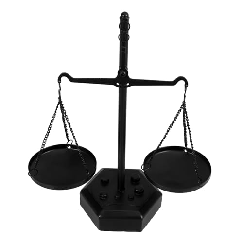 Vaguelly Petit Instrument De Balance Métal Balance Compacte pour Bijoux Plateau De Vintage Organisateur De Rangement pour Cosmétiques