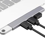 Multitâche simplifié : ce répartiteur USB 4 en 1 pour ordinateurs portables permet une connexion transparente jusqu'à 4 périphériques USB, étendant ainsi votre interface en toute simplicité. Les capacités accrues vous permettent d'effectuer plusieurs tâches efficacement et de gagner du temps, augmentant ainsi votre productivité sans effort.