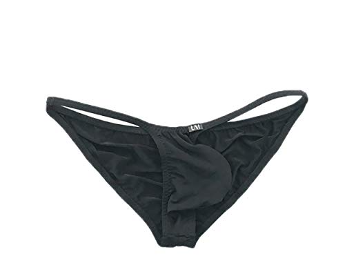 Adahop Men's Comfortable Ice Silk Pouch Briefs Strings Bikini Underwear Male #TOP1