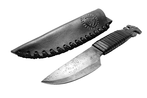 Toferner Knife Thor 2- Original Gift-Knife - Thor Hammer - Hand Forged Knife - Sports- Hand Made Genuine Leather Case- Polished & Hardened Blade- Art Collection- Antiquity.idea Beautiful Product #TOP5