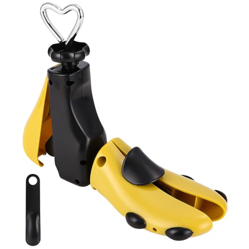 Zhufas Schuhspanner, Herren Damen Stiefelspanner, Stiefelspanner mit Schuhlöffel, 4-Wege Kunststoff & Metall Schuhdehner, Schuhweiter für Einstellbare Länge und Breite Schuhstrecker.(40-48)
