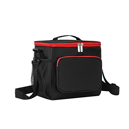 Morbuy Foldable Cool Bag Reusable Cooler Bag Outdoor Picnic Bag Insulated Cold Hot, Cooler Bag 18-Can (14L), Cool Bags for Lunch,Picnic,Camping,Beach,BBQ (26 * 18 * 23cm,black)