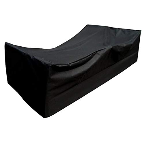 ZDAMN Sofa Cover outdoor Outdoor Rectangular 10 Seater Waterproof Furniture Cover Garden Patio (Color : Black, Size : 350x260x90cm)