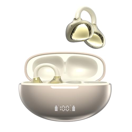 �y2026 ���ɗD�����J���^�zBluetooth6.1 ��C�`���C���z�� �񍜓`�� ���͉��� �C���[�J�t�N���b�v�� ���ꗎ���h�~ ���K�l�Ή� HiFi �X�e���I 30 ���ԍĐ� LED �c�ʕ\�� ENC �N���A�ʘb Type-C �[�d iOS/Andro