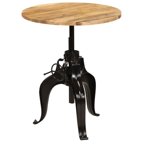 Table de bar bois réglable en hauteur pour optimiser l'espace