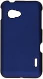 HR Wireless LG Enact/VS890 Rubberized Protective Cover - Retail Packaging - Blue