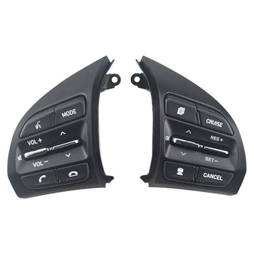 Bouton de volant pour Hyundai Festa 2018 1.6T interrupteur de commande radio de rechange