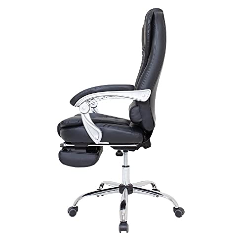 Cadeira De Escritório Presidente Big Boss Reclinável Com Apoio Para Os Pés