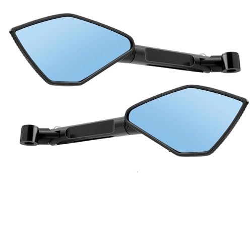 Rétroviseurs moto alu réglables design haut de gamme pour MT07 et MT09