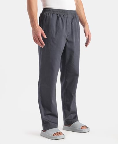 Image of Jockey RM09 Men's Super Combed Cotton Relaxed Fit Pyjama with Side Pockets