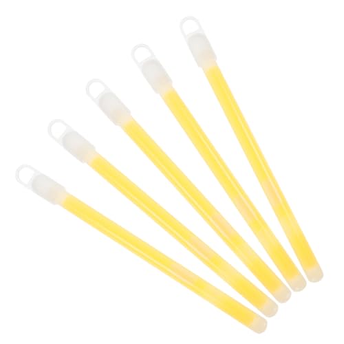 PRETYZOOM 5pcs Bulk Glow Sticks Emergency Lighting Sticks for Glow Party Favors Outdoor Camping Toys