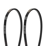 QUARKZMAN 2Stk M-39 Gummi V-Riemen Antrieb Übertragung Gürtel 39" Stellplatz Gurt 10mm Breite 5.5mm Höhe JIS Standard Industriell Strom Gürtel für Maschinenpark Mäher