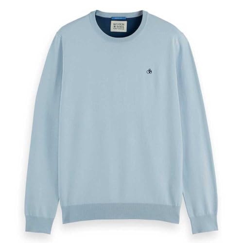 Sweater Scotch & Soda Homme Essential pull col rond vêtement mode masculine