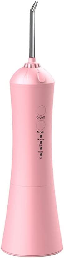 Water Flosser Portable Dental Oral Irrigator with 3 Modes Rechargeable Waterproof Teeth Cleaner for Home and Travel -2ml