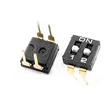 interruptor termomagnetico bipolar simbolo Paso: 2,54 mm / 0,1' '; Clasificación sin conmutación: 100 mA CC 50 V