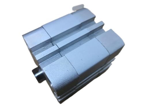 Cylindre compact ADN-63 avec amortissement élastique pour guidage précis