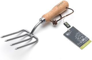 Burgon & Ball GTH/SRFRHS RHS Stainless Round Tined Fork