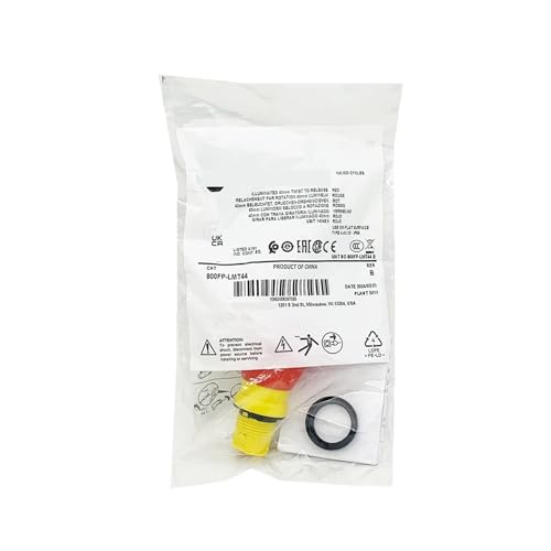 Bouton d'arrêt d'urgence 800FP-LMT44 tête champignon rouge