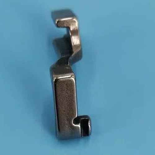 Pie para máquina de coser cremallera invisible de acero miniatura 4
