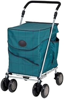 NEW Sholley Trolley Deluxe Range - 'The Bermondsey' Shopping Trolley, Grocery, Push Utility Cart, 4 (6) Wheels, Foldable, Strong, Stable, Aids Mobility, Ladies, Mens and Unisex Designs