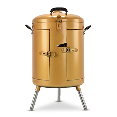 Parrilla para barbacoa sin humo, barril grueso respetuoso con el medio ambiente para cocinar al aire libre, estufa colgante para pollo a la parrilla y horno estofado