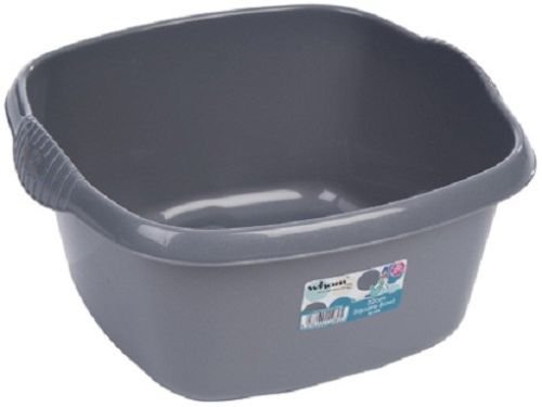 Palangana plástico cuadrada 32 cm lavar, fregadero