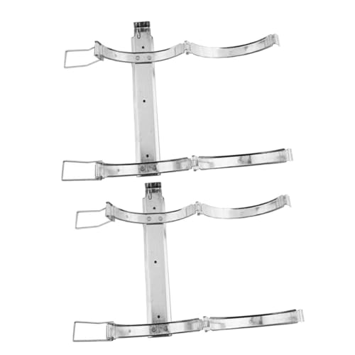 NUOBESTY 2 Piezas Estante Para Extintores De Pared Soporte Para Extintor De Incendios Soporte De Montaje Para Extintor Para Coche y Hogar Kit De Montaje Para Colgar