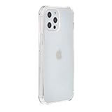 Amazon Basics Shockproof and Protective iPhone Case for iPhone 12 Pro Max - Crystal Clear