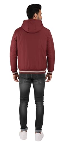 Image of Export Quality Reversible Puffer Jacket in AD94 Material best for Winterwear /Hiking /Biking /Camping /Mountaineering /Racing /Climbing /Tracking(Control Temperature up to 3 Degree Celsius.)(3C)