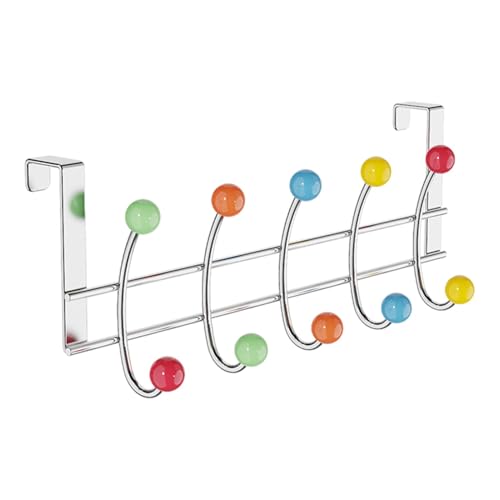 Ganchos para colgar en la pared, toallero de pared, perchero montado en la pared, estante de pared para toallas de baño, ganchos montados en la pared para cocina, baño, ganchos coloridos para abrigos