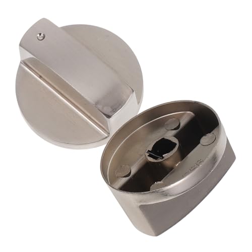 TINEASUR Cubiertas de Perilla de Gas de Aleación de Zinc para Encendido de Cocina y Horno de Repuesto para Control de Estufas de Gas Instalación y Control