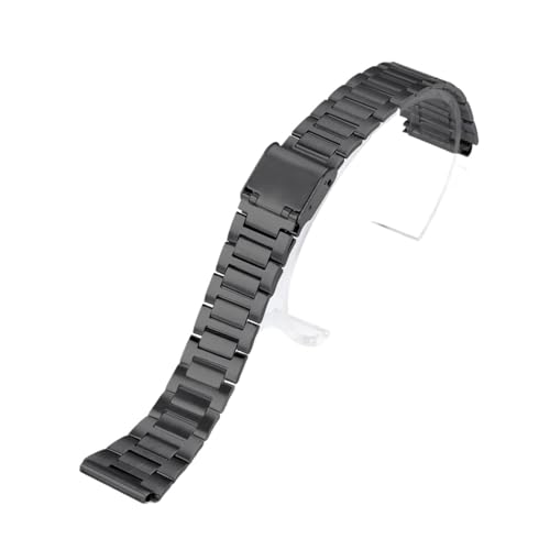 [^C] 18mmXeXX`[Xgoh JVI F-91W F105/108 A158 A168 AE1200 AE1300 ^Xgbv jo[TpEHb`oh(Black)