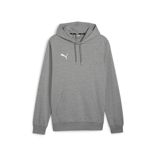 PUMA Hombre teamGOAL Causals Sudadera, Gris (Medium Gray Heather), M EU
