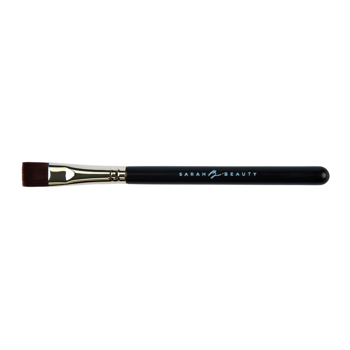 Hi-Lite N Blend Brow Highlighter Brush - Precision Brow Sculpting Tool with Flat-Tip Design for Sculpting, Professional Eyebrow Contour Brush & Arch Defining Tool