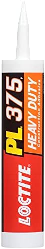Loctite PL375 VOC Heavy Duty Construction Adhesive, 10 Fl Oz, Cartridge
