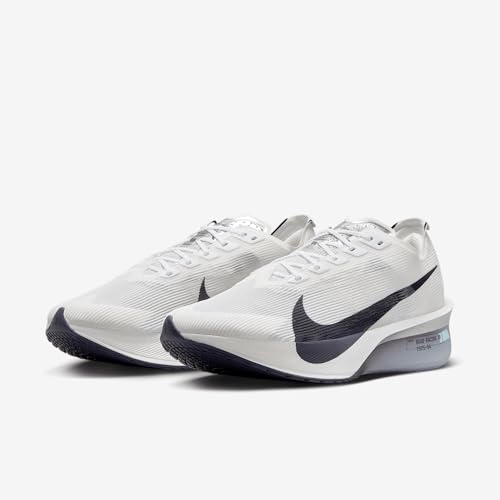 Nike Nike Vaporfly 4 Women's Road Racing Shoes (HF6412-100, White/Obsidian Mist/Pure Platinum/Gridiron) Size 9