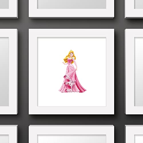 Trends International Gallery Pops Disney Princess - Princess Aurora Sparkle and Shine Wall Art Wall Poster, 12" x 12", White Framed Version by Trends International - Used condition - Image 3