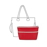 Canvas Purse Organizer Insert, Bag Organizer Suitable for Neverfull MM Organizer for Tote Bag [Multi