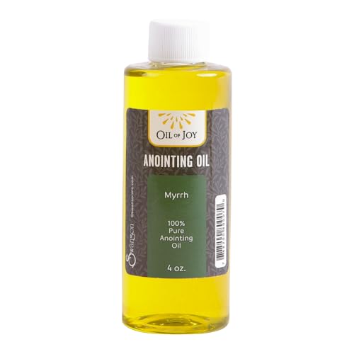 Anointing Oil Myrrh 4 Oz Altar Size Symbolizes Grace and