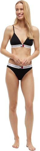 Sujetador Tommy Hilfiger triangular de algodón con logotipo 4