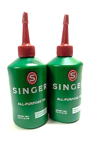 2-Pack Singer Oil 7.6 Fl Oz Total
